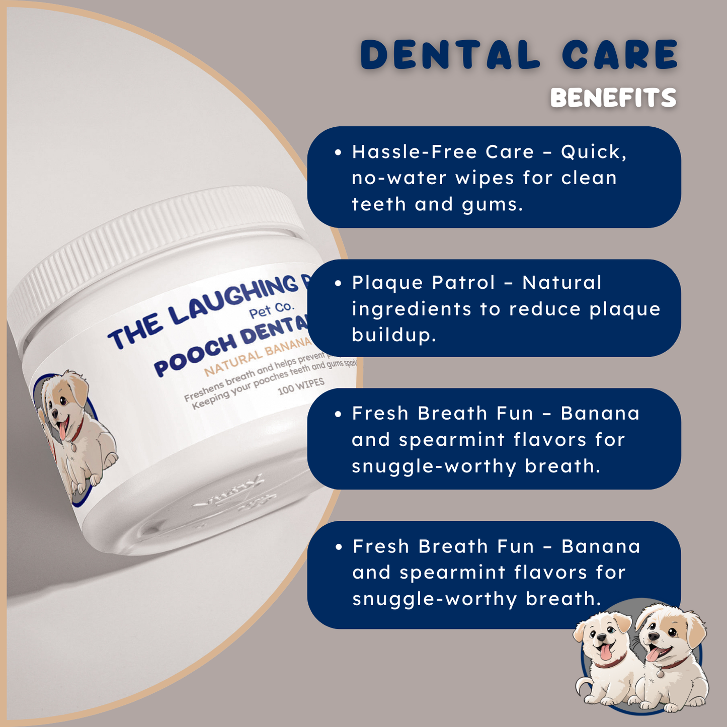 Pooch Dental Wipes