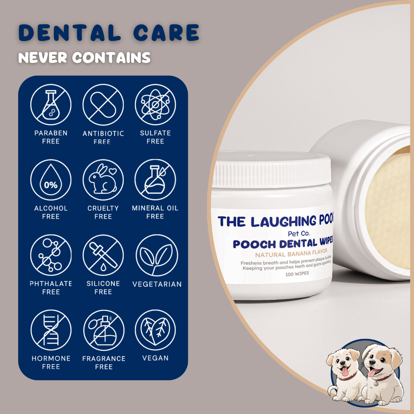 Pooch Dental Wipes