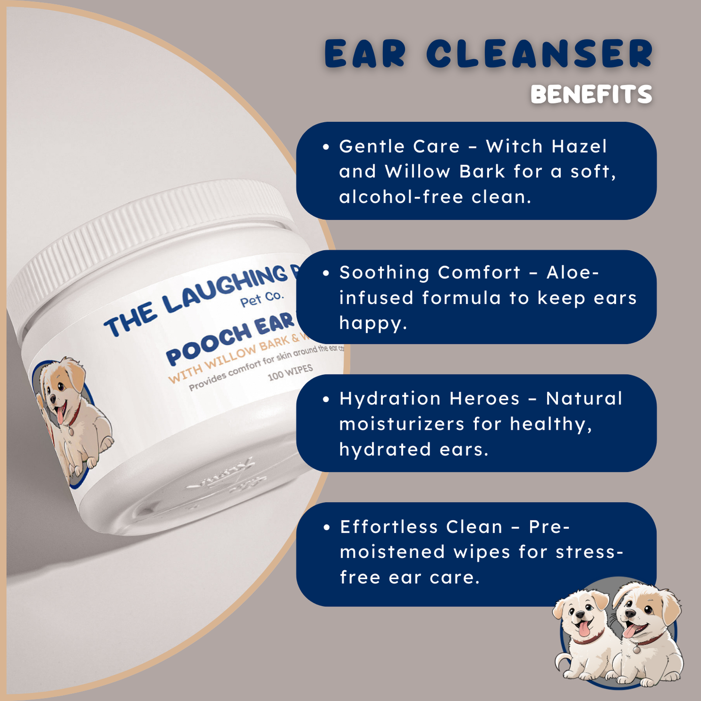 Pooch Ear Wipes