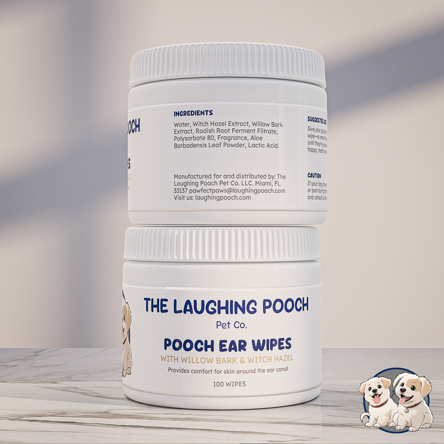 Pooch Ear Wipes